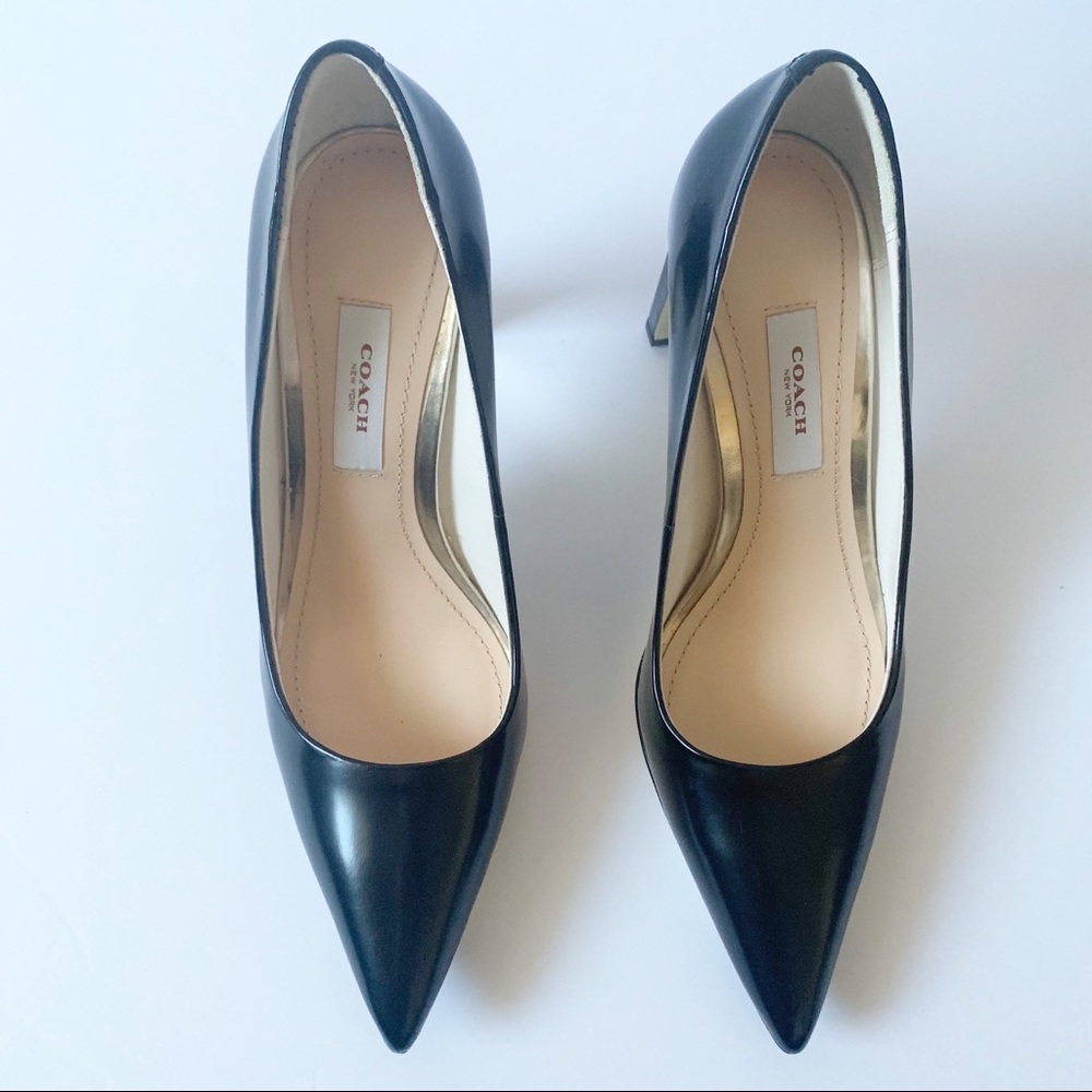 COACH POINTY FLAT SQUARE STILETTO - Picture 3 of 11